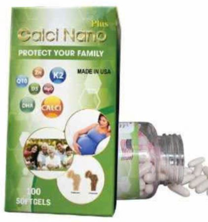 Viên uống Calci Nano bổ sung canxi