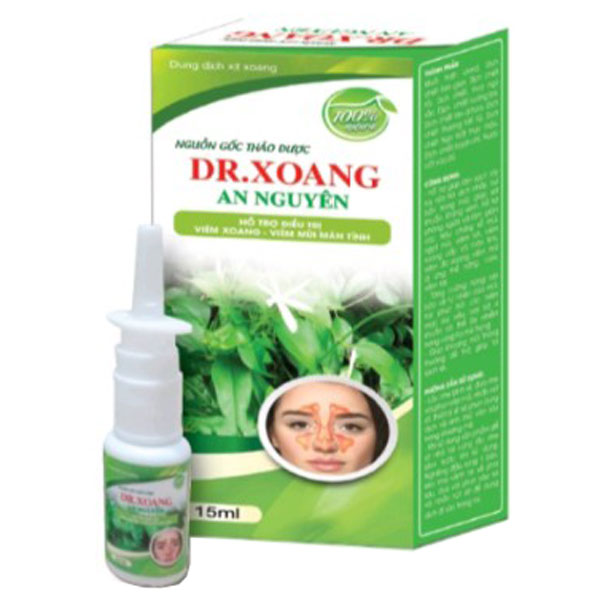 Nguồn gốc thảo dược DR. Xoang An Nguyên, hỗ trợ giảm viêm xoang cấp và mãn tính (Chai 15ml)