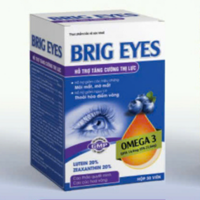 Brig eyes - Hỗ trợ tăng cường thị lực ( hộp 30 viên)