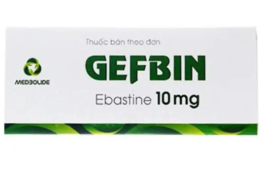 Thuốc Gefbin 10mg điều trị dị ứng như viêm mũi dị ứng