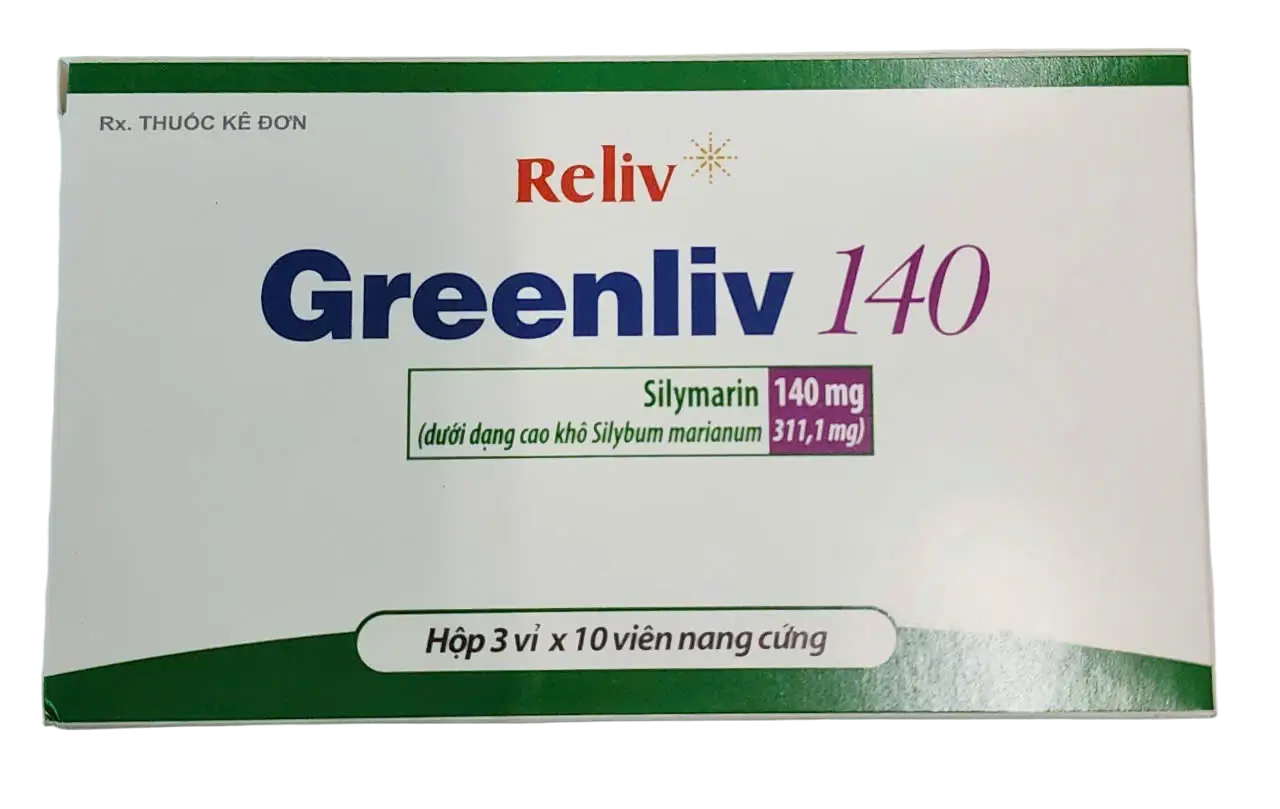 Thuốc Greenliv 140 hỗ trợ điều trị trong tổn thương gan