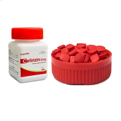 Thuốc di ứng Cetirizin 10mg Phapharco (Chai 200 viên)
