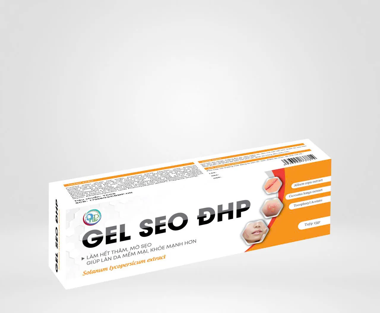 Gel Sẹo ĐHP - Làm Mờ Sẹo Thâm Hiệu Quả Với Chiết Xuất Hành Tây & Nghệ Tự Nhiên