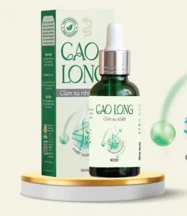 Tinh dầu cảm xạ nhiệt Cao Long giảm mệt mỏi căng thẳng