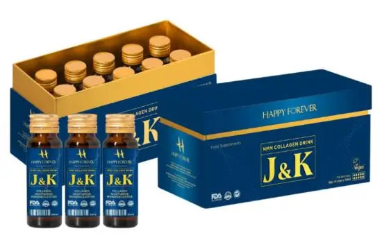 Nước Uống NMN J&K Drink (10 chai x 50ml/hộp)