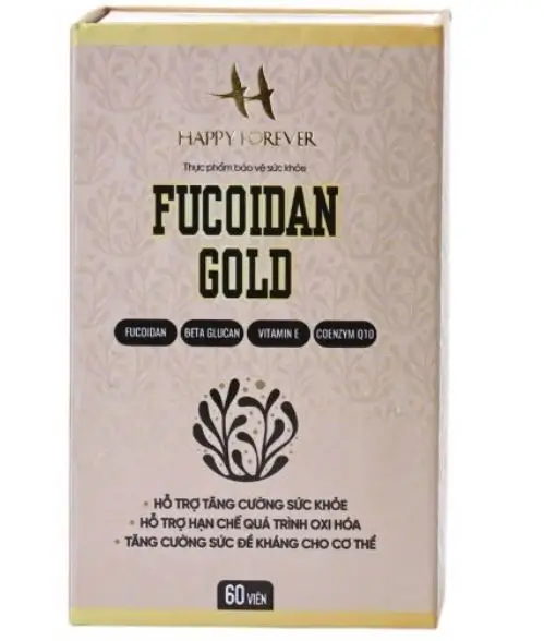 Viên uống Fucoidan Gold tăng cường đề kháng tăng miễn dịch