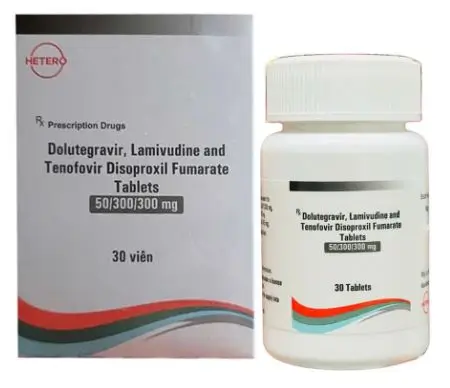 Thuốc TELDY 50/300/300mg Hetero điều trị bệnh HIV