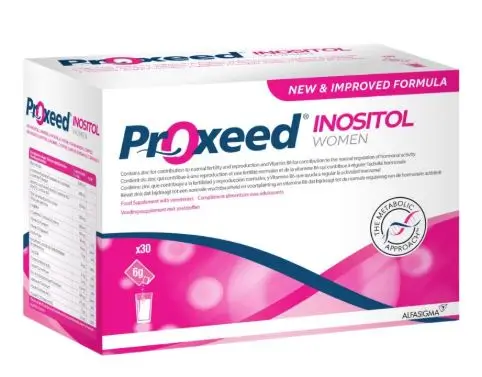 Proxeed Women Inositol hỗ trợ sức khỏe sinh sản nữ giới