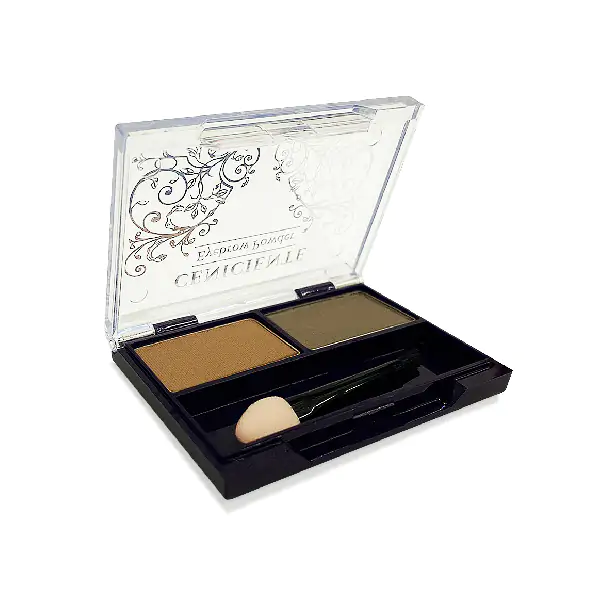 Bột Kẻ Lông Mày Naris Cosmetics 02 Natural Brown 10g Ceniciente Eyebrow Powder