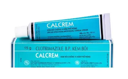 Kem bôi Calcrem chống vi nấm phổ rộng