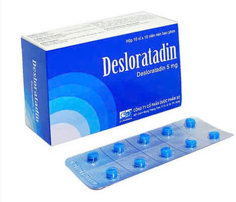 Hỗ trợ bệnh về mũi Desloratadin 5mg 