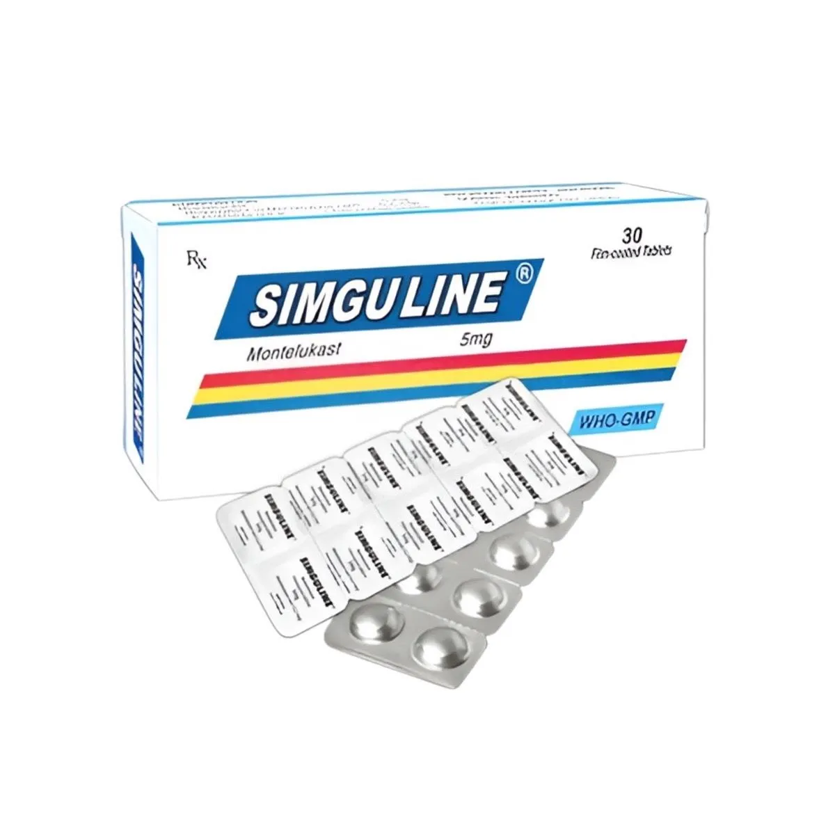 Thuốc Simguline 5mg Montelukast - Điều Trị Hen Suyễn, Dị Ứng An Toàn Hiệu Quả
