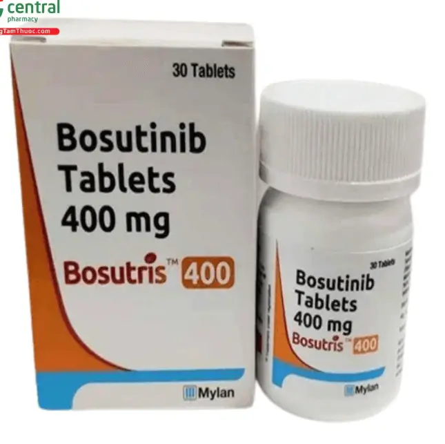 BOSUTRIS 400 Thuốc điều trị bệnh bạch cầu mãn tính nhiễm sắc thể Philadelphia