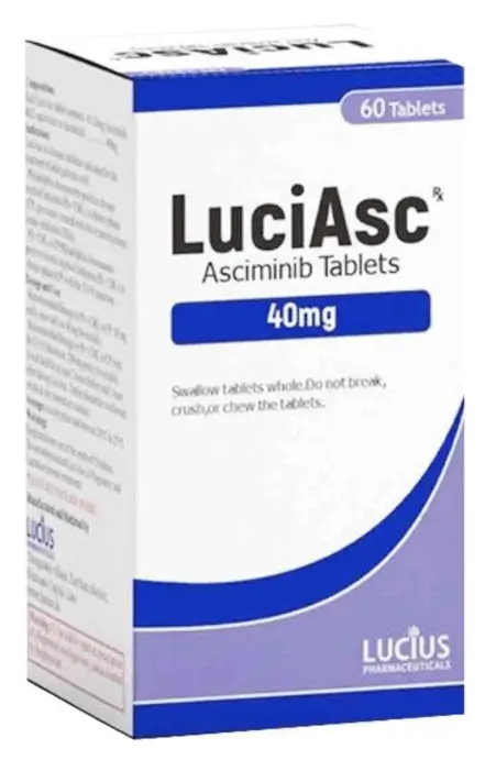 LuciAsc 40mg Điều trị bạch cầu tủy xương dương tính với Philadelphia