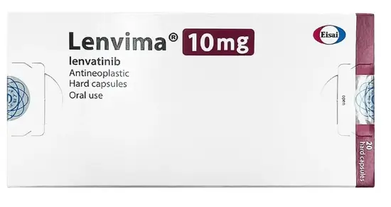 Lenvima 10mg Eisai (2 vỉ x 10 viên) điều trị ung thư