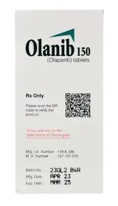 Điều trị ung thư buồng trứng Olanib 150mg Everest 120 viên