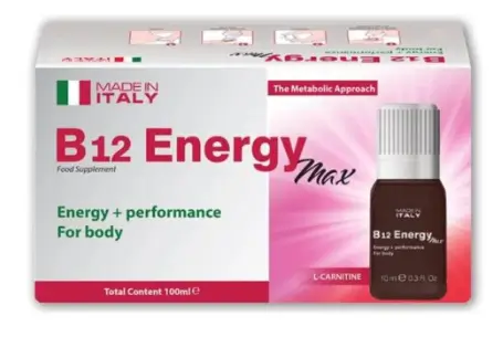 B12 Energy Max – Cung cấp năng lượng, tăng cường sức khỏe Hộp 10 chai x 10 ml