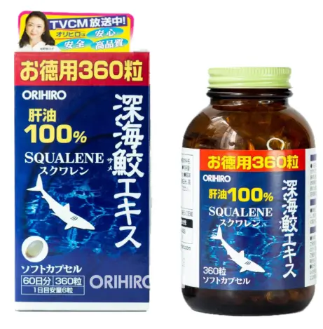 Sụn vi cá mập Squalene Orihiro - Hàng Nhật nội địa