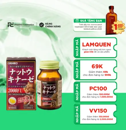 NATTOKINASE / VIÊN UỐNG HỖ TRỢ SỨC KHỎE TIM MẠCH