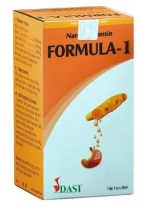Tinh chất nghệ Curcumin Nano Formula 1 dạng dung dịch 