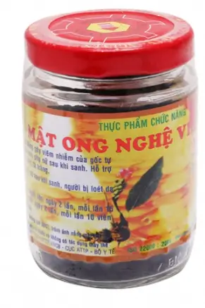 Mật Ong Nghệ Viên Đen