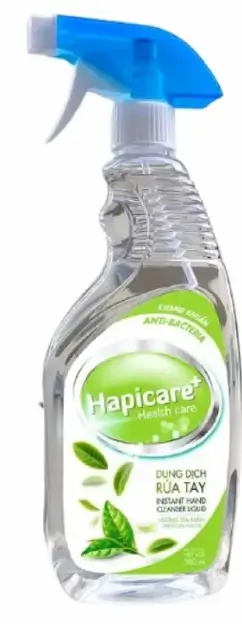Dung dịch rửa tay Hapicare+ trà xanh 500ml