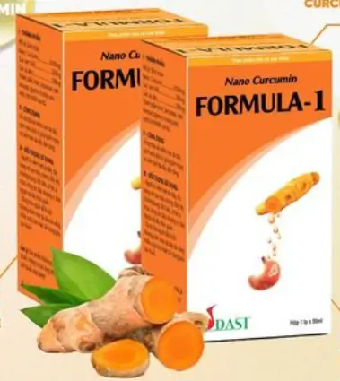 Nano Curcumin Formula 1 – Dung dịch nghệ nano viện hàn lâm