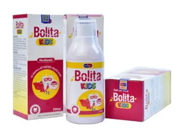 Nước súc miệng Bolita Kids giúp vệ sinh răng, niêm mạc miệng