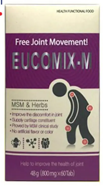 Eucomix-M hỗ trợ xương khớp