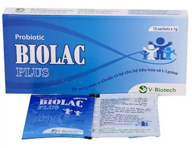 Biolac Plus (gói) hỗ trợ hệ tiêu hóa
