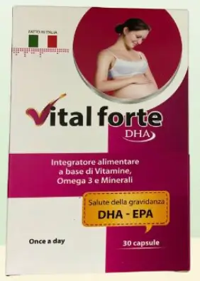 Vital Forte - Viên uống bổ sung DHA, EPA và một số vitamin, khoáng chất cho cơ thể