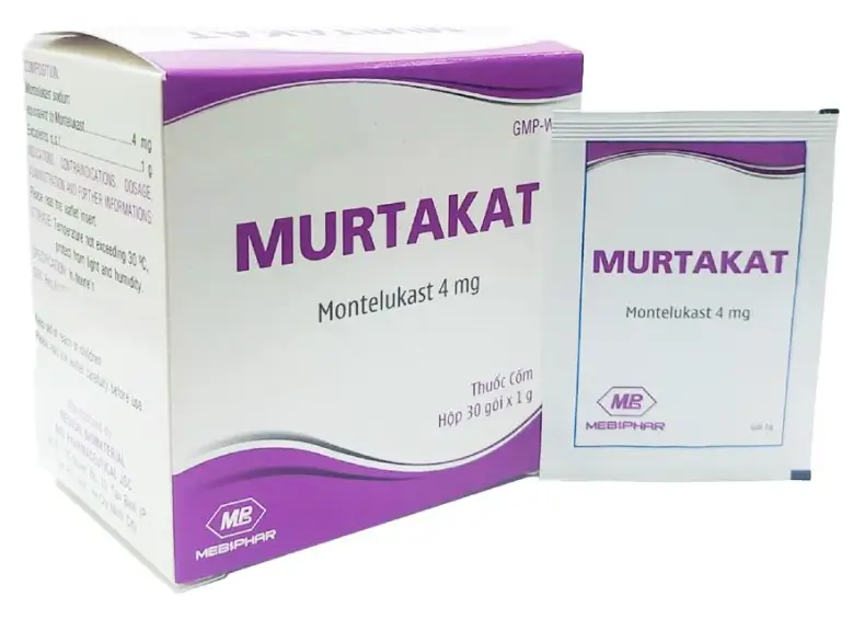 Murtakat 4mg hỗ trợ điều trị hen suyễn