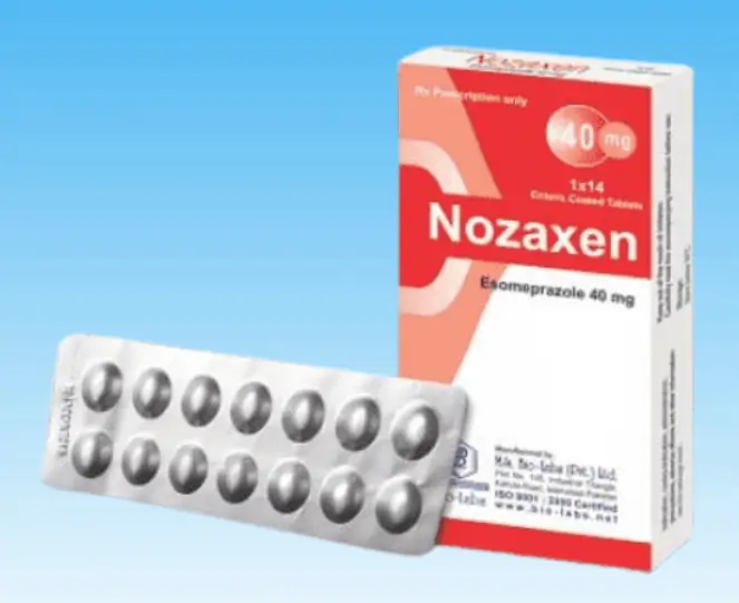 Nozaxen 40mg điều trị viêm loét dạ dày hiệu quả
