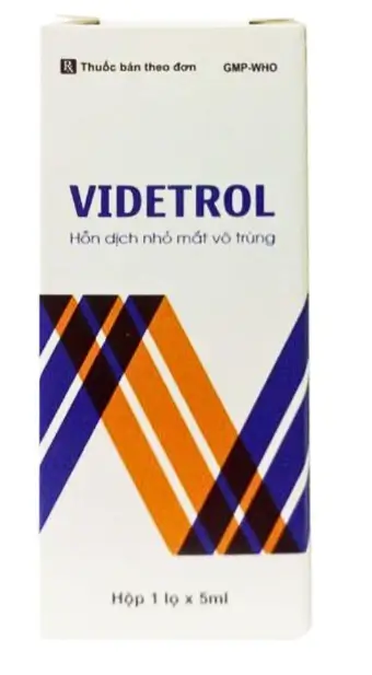 VIDETROL 5ml HỖN DỊCH NHỎ MẮT VÔ TRÙNG