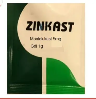 Zinkast 5mg  điều trị tình trạng hen suyễn ở mức độ nhẹ và trung bình