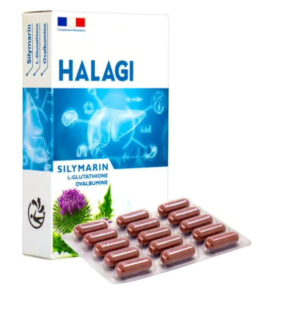 Halagi (Hộp 30 viên) - Hỗ trợ tăng cường chức năng gan, giải độc gan, bảo vệ gan