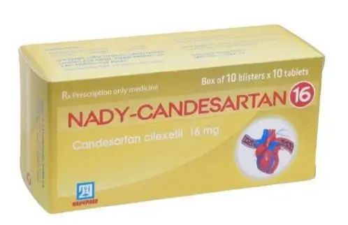 Thuốc Nady‑Candesartan 16 điều trị tăng huyết áp