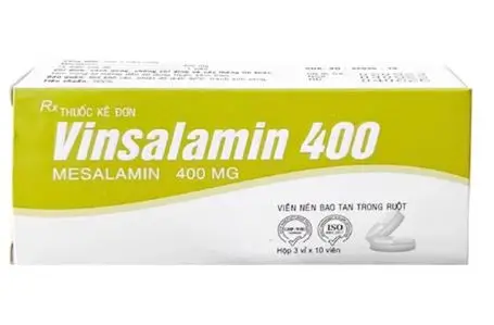 Thuốc Vinsalamin 400 Vinphaco điều trị viêm loét đại tràng