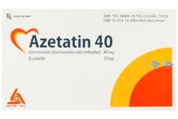 Thuốc Azetatin 40 Meyer-BPC điều trị cholesterol máu tăng lipid máu nguyên phát