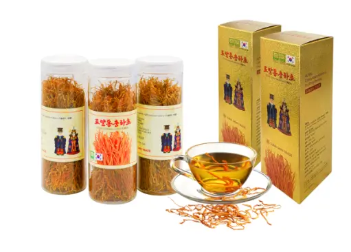 Đông trùng hạ thảo Militaris Hoàng Gia (100g/lọ)