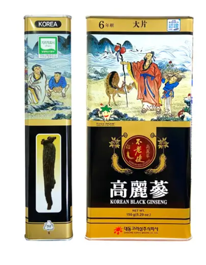 Hắc sâm Hàn quốc dạng củ 150g (6-10củ) – Daedong
