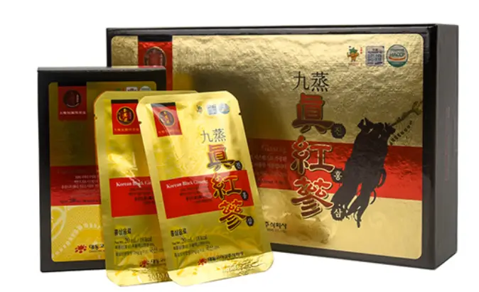 Nước hắc sâm HQ 20ml x 30g, 7mg/g – Daedong