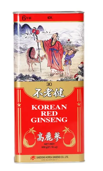 Hồng sâm củ khô HQ Good 600g – số 30 (38 củ) – Daedong