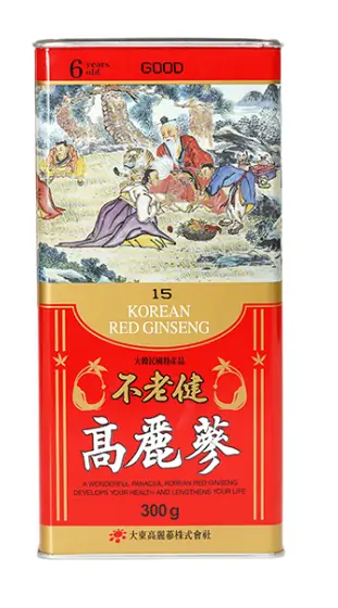 Hồng sâm củ khô HQ Good 300g – số 15 (10 củ) – Daedong