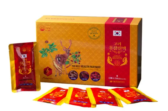Hồng Sâm Nhung Hươu Hàn Quốc (70ml x 30 gói) – Daedong