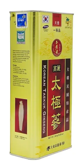 Korean Taekuk Ginseng (Thiên Sâm) 600gram số 30 (30 củ) – Daedong