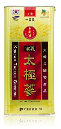 Korean Taekuk Ginseng (Thiên sâm) 300g – số 30 (30củ) – Daedong