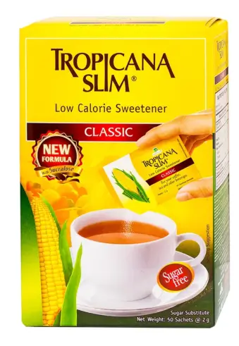 Đường Ăn Kiêng Tropicana Slim Classic (50 gói x 2g)