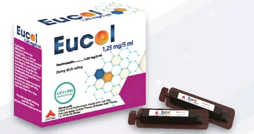 Eucol – Kháng histamin chuyển hóa, giảm dị ứng, không gây buồn ngủ