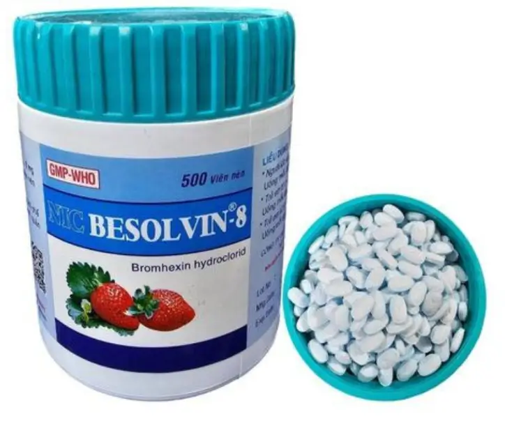 Nic Besolvin-8 – Long đờm, giảm ho, hỗ trợ điều trị viêm phế quản